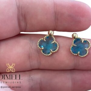 Brinco Azul réplica Van Cleff