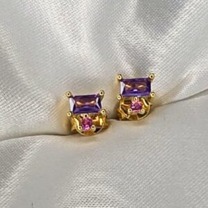 Brinco Milly Roxinho