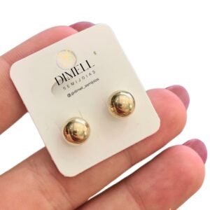 Brinco Bolinha média