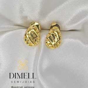 Brinco Gota trançada